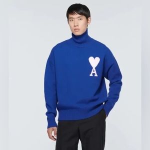 AMI Paris
Ami de Coeur turtleneck jumper